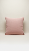 Petal pink velvet pillow