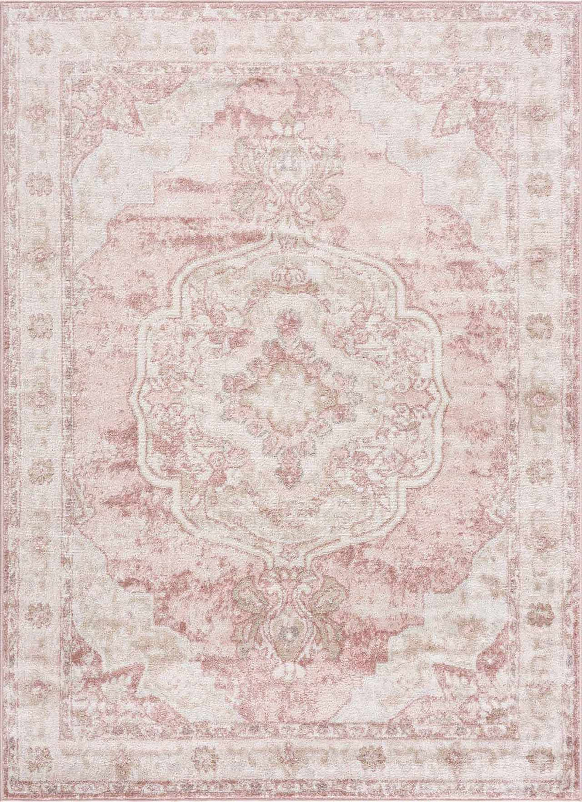 Kandos Blush & Light Pink Area Rug