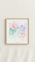 Lilac breeze wall art print
